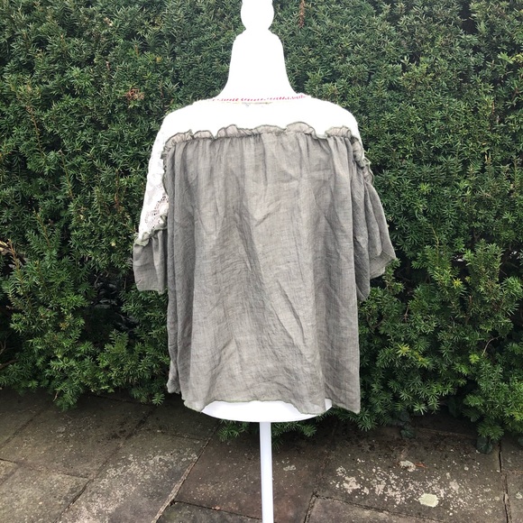 MADE IN ITALY**Linen Top-**One Size Fits All - Picture 4 of 4